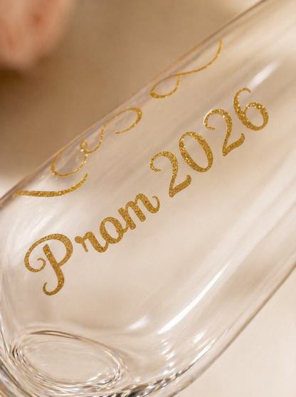 Personalised Prom Celebration Flute