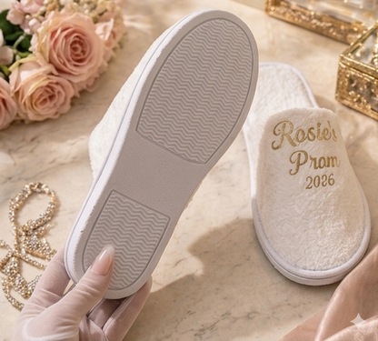 Personalised Prom Slippers