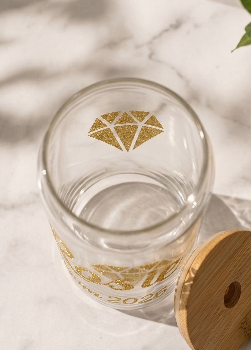 Personalised Prom Glass Tumbler