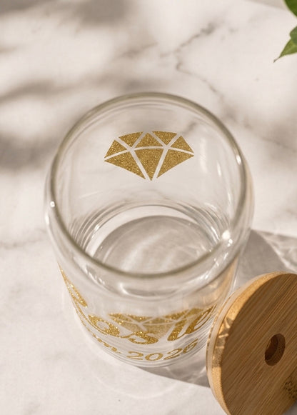 Personalised Prom Glass Tumbler