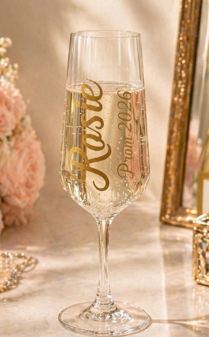 Personalised Prom Celebration Flute