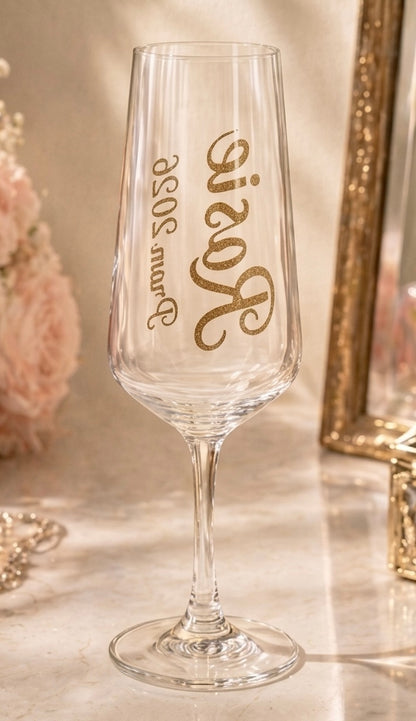 Personalised Prom Celebration Flute