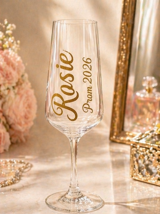Personalised Prom Celebration Flute