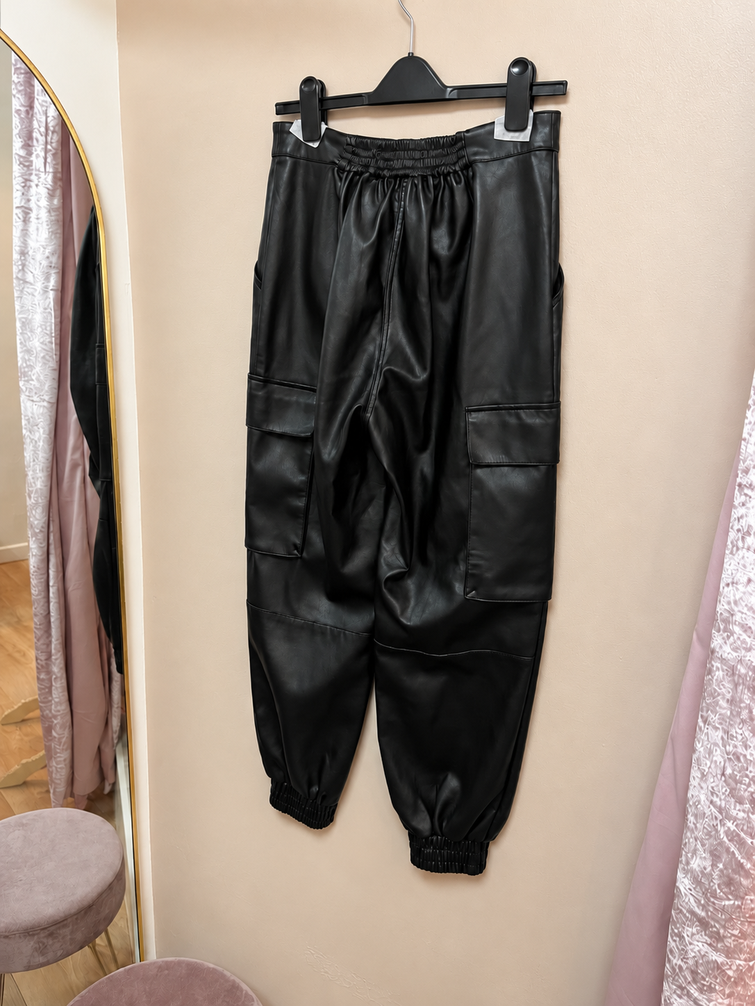 Professional leather trouser alterations in Doncaster, featuring precision waist resizing, elastic adjustment and specialist stitching for a seamless finish.